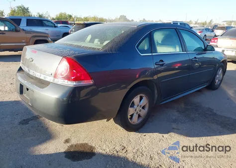 2010 Chevrolet Impala Lt из США, поврежденный, VIN 2G1WB5EK8A1223154